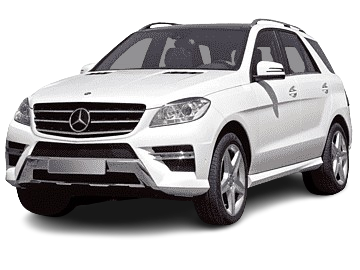 White Mercedes-Benz SUV — vehicle history check